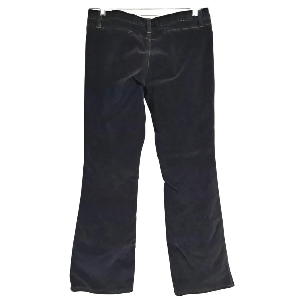 Vintage Y2K Arizona Jean‎ Co. Dark Gray Corduroy Bootcut Stretch Pants Sz 11